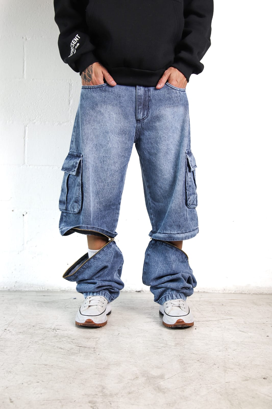 pant baggy cargo desmontable